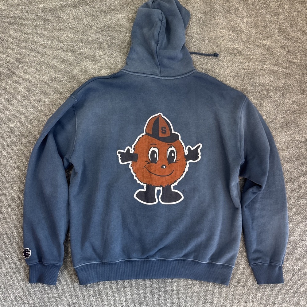 Eric Emanuel EE Syracuse Zip Up Hoodie Size Medium - Picture 5 of 7